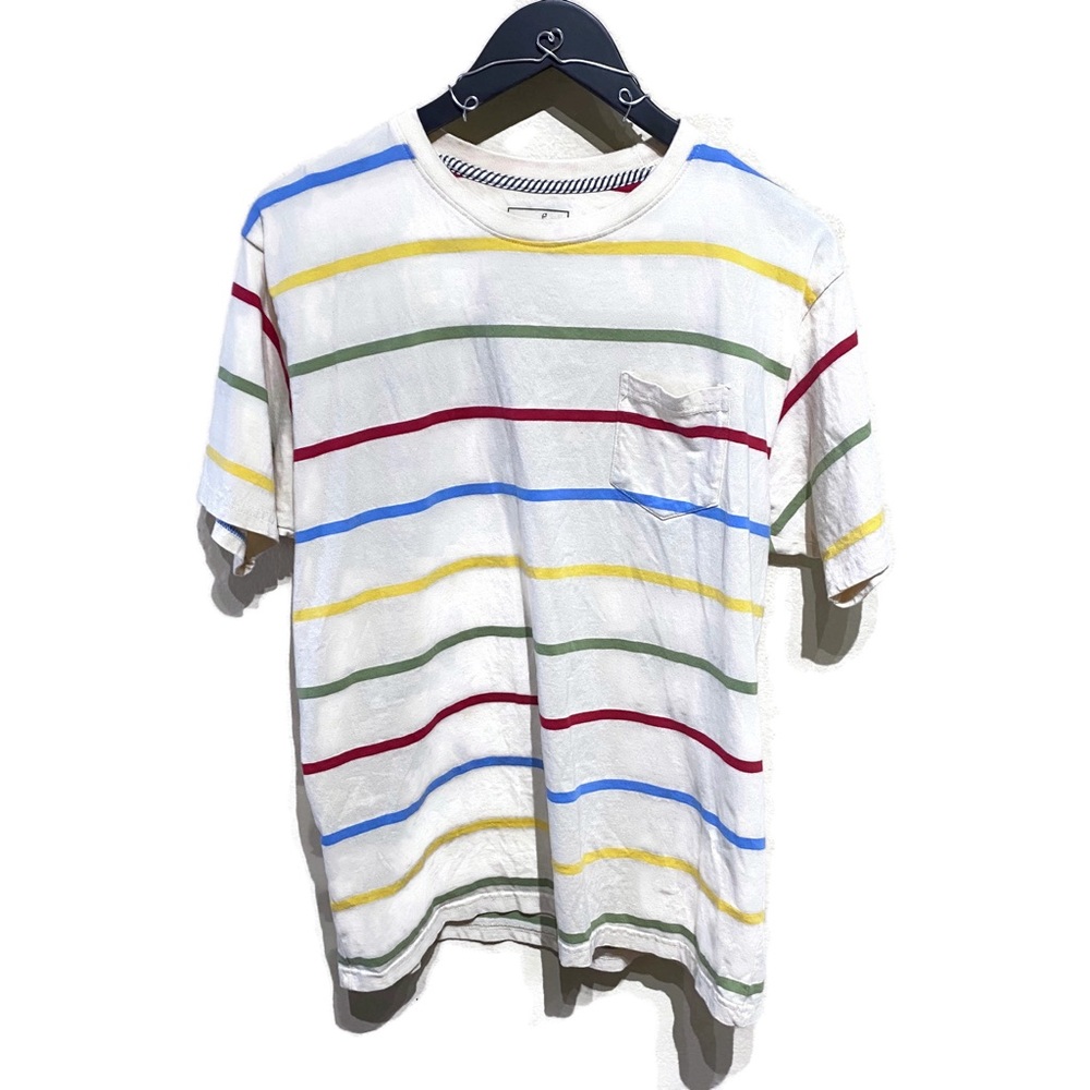 Ahoy Surf Co Multicolored Striped T-Shirt